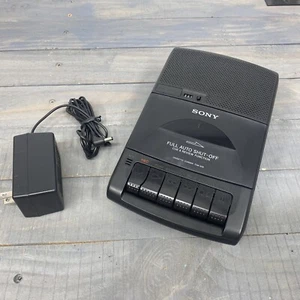 Enregistreur cassette Sony TCM-929 lecteur portable adaptateur secteur vintage fonctionne - Photo 1/9