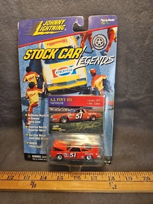 AJ FOYT 1979 Olds Cutlass Valvoline JOHNNY WHITE LIGHTNING Stock Car Legends - Image 1 of 4