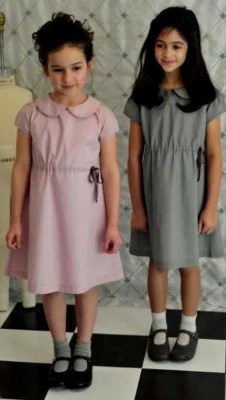 Nuevo Hermoso Vestido Diseñador OLIVE JUICE Niñas Malva S/S Talla 8 Foto 1 de 2