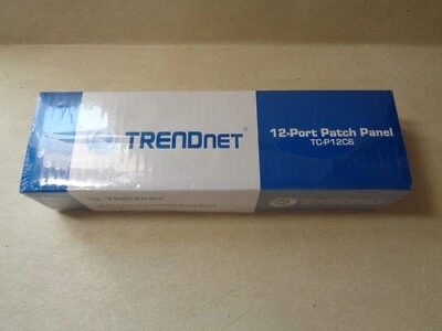 TRENDnet TC-P12C6 12-Port Cat6 Unshielded Patch Panel,  - Image 1 of 4
