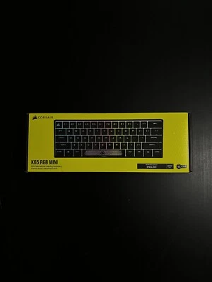 *NEW* CORSAIR K65 RGB Mini 60% Mechanical Keyboard - Black - Image 1 of 4