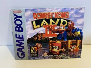 Donkey Kong Land III (Nintendo Game Boy) Manual - Picture 1 of 2