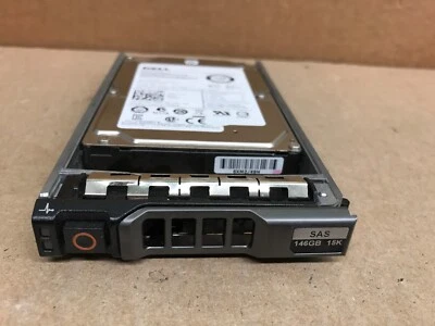 Dell 146GB 15k SAS 6G HDD 2.5in 6Gbps 2.5+Tray R710 R420 MD1220 R720xd R610 R320 - Image 1 of 4