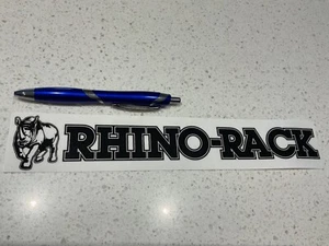 RHINO RACKS STICKER, CARS,MOTORCYCLE 4x4,4wd, caravans, boats, hunting,fishing,1 - Picture 1 of 1
