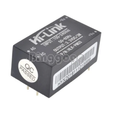 MARKENLOS HLK-PM03 AC-DC 220V to 3.3V Step Down Buck Isolated Power Supply Module NEW