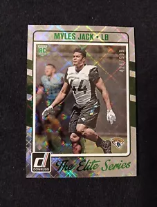2016 Donruss The Elite Series Rookies /999 Myles Jack #16 RC - Foto 1 di 2