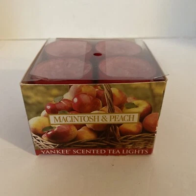 Yankee Candle Berry Jam Tea Light Candles Box of 12 NOS Retired Scent - Image 1 of 4