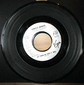 Simple Minds ‎– Let There Be Love   Vinyl 7" UK 1991 Synth Pop   VIRGIN - VS1332 - Picture 1 of 3