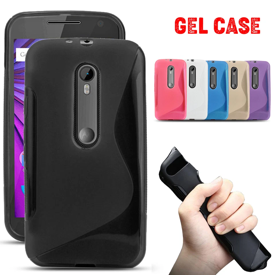 Funda para teléfono Motorola Moto G7 G6 G5 G4 G3 E5 E3 E2 a prueba de golpes de silicona Foto 1 de 1