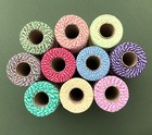 10m Length Bakers Twine Assorted Colours eco friendly gift wrap recyclable cord