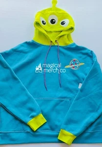 2025 Disney Parks Little Green Men Toy Story Alien Cosplay Hoodie Sweatshirt S - Picture 1 of 1