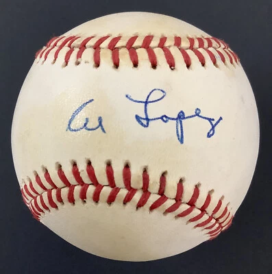 Al Lopez Signed Baseball MacPhail Brooklyn Robins Dodgers Autograph 2xAS HOF JSA - Image 1 of 4