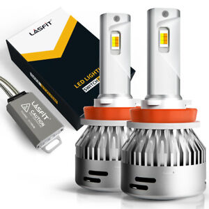 H16 H11 Switchback LED Fog Light Bulbs 60W Xenon White 6000K Amber 3000K 2PCS