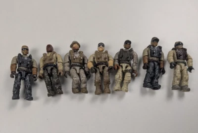 Mega Construx Call Of Duty Random Assorted Allied Soldiers - Lot of 7 MAF - Image 1 of 2