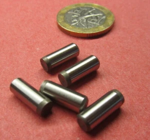 .002" Oversized Alloy Steel Dowel Pins 3/16" Dia x 1/2" Length, 20 Pieces - Picture 1 of 6