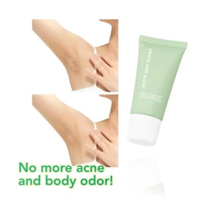 2X GRACE&GLOW English Pear and Freesia Comfort RollOn Deodorant Serum Pore Care - Image 1 of 4