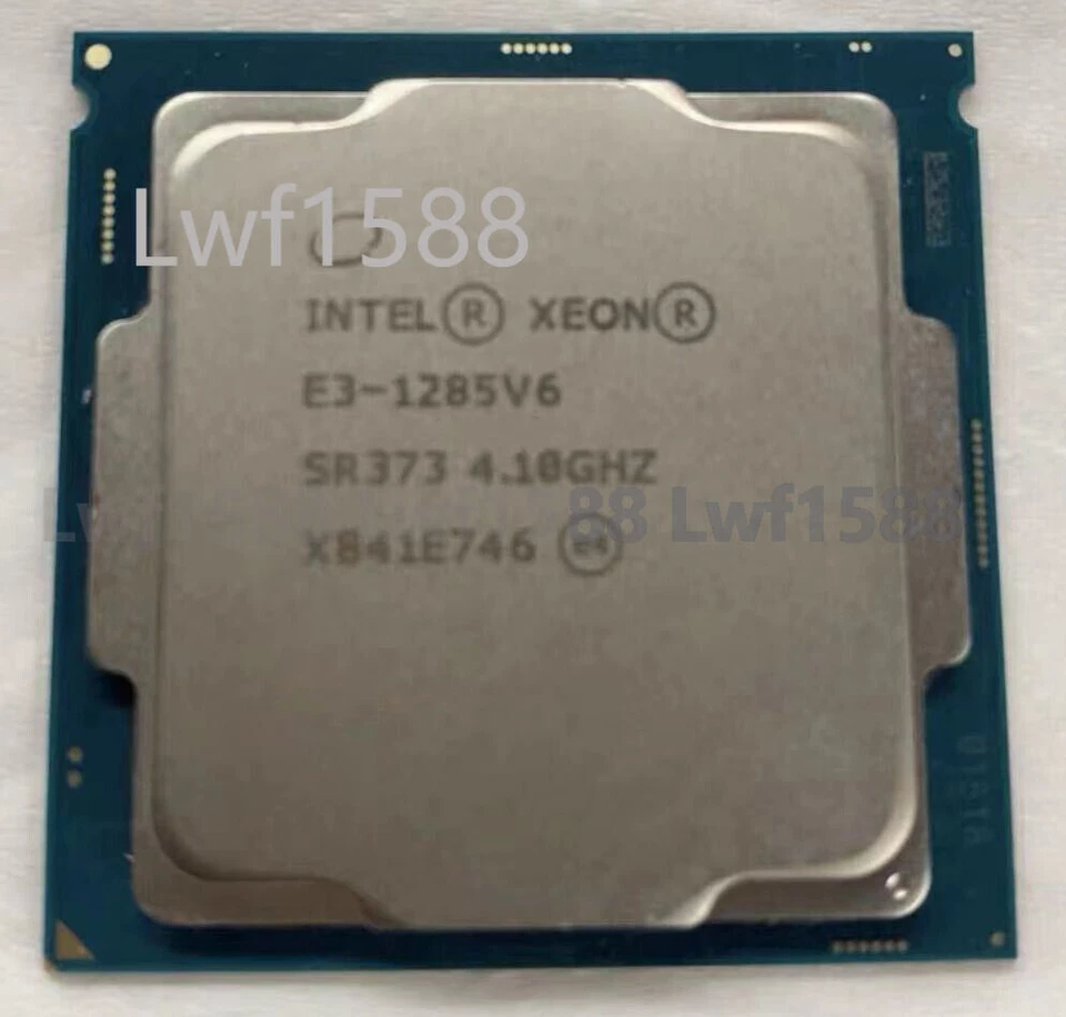 Intel Xeon E3-1285 V6 4.10GHz 4-core LGA1151 8MB SR373 79W server CPU processor - Image 1 of 1