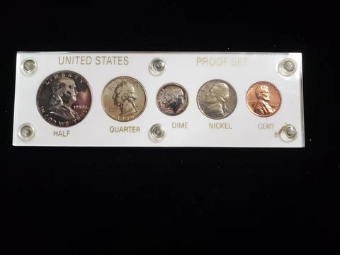 1950 Uninted States Proof Set Cover