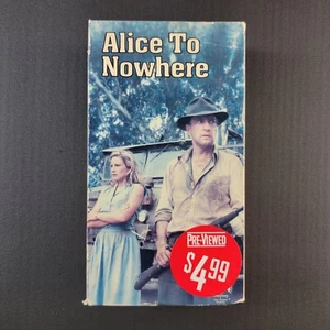 ALICE TO NOWHERE AUSTRALIA RARE 2 VHS SET 1987 OOP ROSEY JONES JOHN WATER - Imagen 1 de 3