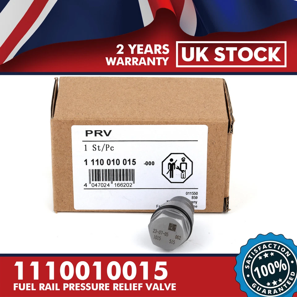 FOR FORD RANGER 2.5 3.0 TDCI FUEL RAIL PRESSURE SENSOR LIMITER RELIEF 1110010015 - Image 1 of 4