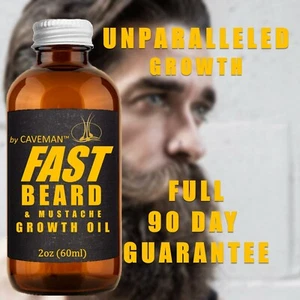 Beard Growth Oil Serum Fast Growing Beard Mustache Facial Hair Grooming for Men - Picture 1 of 1