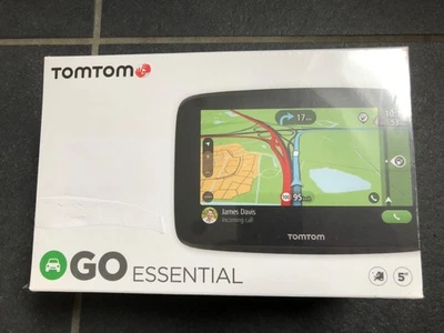 TomTom GO Essential EU 5 Zoll Navigationsgerät - Schwarz (1PN5.002.10) - Bild 1 von 4