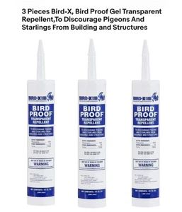 Bird-X Bird Proof Gel, klebriges und transparentes klares Gel, langlebig - Bild 1 von 6