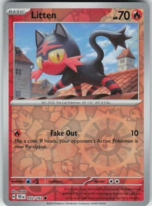 Reverse Holo Litten 032/162 Common SV05: Temporal Forces NM - Picture 1 of 1