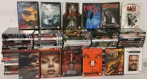 50 x Horror DVD Bundle - Slasher Zombie Supernatural Psychological Free P&P - Picture 1 of 3