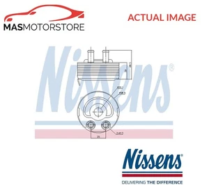ENFRIADOR DE ACEITE DE MOTOR NISSENS 90719 P PARA NISSAN ALMERA II, PRIMERA,X-TRAIL 2,5 L,2 L - Imagen 1 de 5