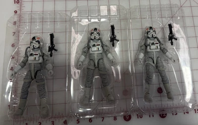 3 Star Wars The Black Series 6" AT-AT Driver #31 New in Plastic Bubble Figures - Image 1 of 3