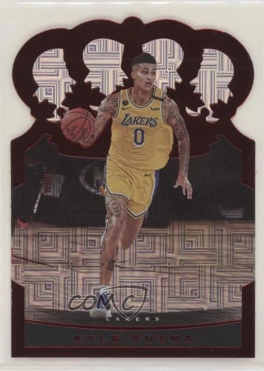 2020-21 Panini Crown Royale Asia Exclusive Red Kyle Kuzma #29 - Image 1 of 2