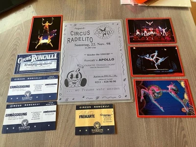 Konvolut Circus Roncalli (Postkarten, alte Eintrittskarten) rar - Bild 1 von 4