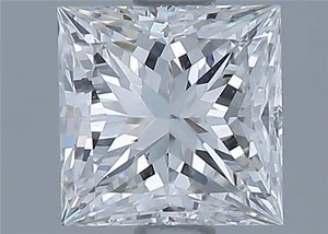 Certificado AGI 1 CT Corte Princesa Natural Extraído Diamante Suelto Color G VS1 Claridad - Imagen 1 de 2