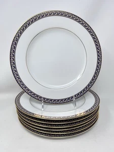 Plato de cena Noritake Indigo Vals 10 5/8” usado en excelente estado Inv#23 - Imagen 1 de 12