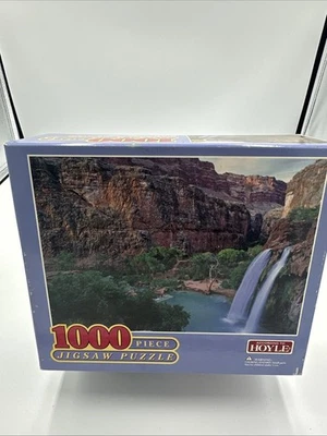 Rompecabezas de 1000 piezas según Hoyle #5600-SCE 2005 191/4"x263/4" nuevo sellado  Foto 1 de 4