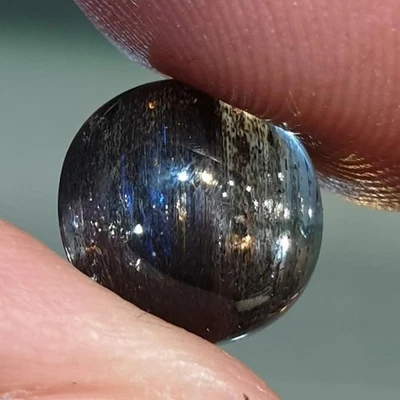 Certified Cat’s Eye Rainbow Scapolite 2.82 Ct Rare Natural Loose Gem - Image 1 of 4