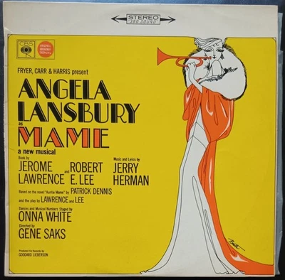 Angela Lansbury, cast – Mame- 1969 LP record excellent, cover VG - Image 1 of 3