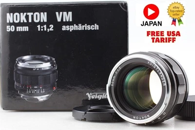 [Sin usar en caja] Lente asférica VM Voigtlander NOKTON 50mm f1.2 de JAPÓN - Imagen 1 de 4