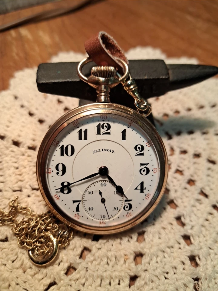 1900s Illinois 19 Jewel Pocket Watch - Image 1 of 4