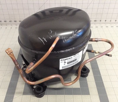 Compressor de geladeira GE Whirlpool Embraco WR87X10199 VEGY 6H - Imagem 1 de 4