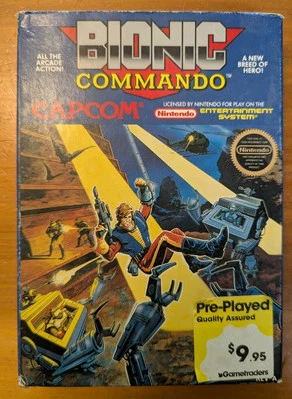 Bionic Commando - Nintendo - NES - *Complete* - Mint Manuals And Cartridge - Image 1 of 4