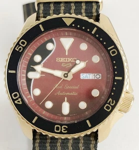 Mens Seiko 5 Red Special Automatic Brian May Limited Edition watch spares repair - Picture 1 of 10