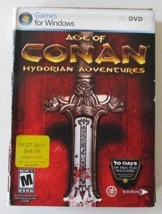 Age of Conan: Hyborian Adventures (PC, 2008; 2 DVDs Plus Booklet) Video Game (M) - Picture 1 of 7