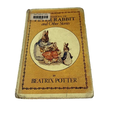 Vintage 1978 A Treasury of Peter Rabbit Beatrix Potter Hardcover Illustrated Foto 1 de 4