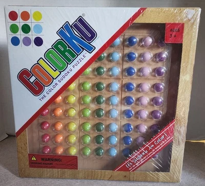 Mad Cave Bird Games Colorku The Color Sudoku Puzzle Brand New And Sealed (2006) - Image 1 of 4