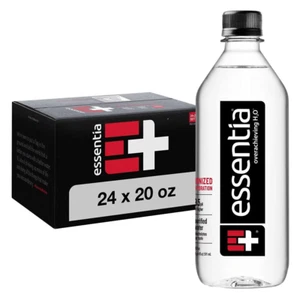 Ionized Alkaline Water with Electrolytes, 9.5 Ph or Higher, 20 Fl Oz (Pack of 24 - Picture 1 of 12