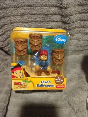 Fisher-Price Disney's Jake and the Never Land Pirates Jake's Sailwagon NUEVO 2012 Foto 1 de 4