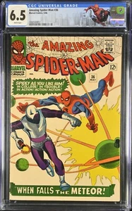 Amazing Spider-Man #36 (1966) CGC 6.5, ¡estuche como nuevo! Blanco! ¡Personalizado! 1ª app Looter! - Imagen 1 de 2