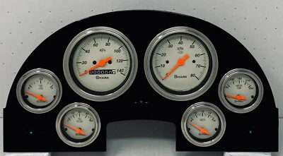 Ford Car 1956 calibre 6 panel de instrumentos juego de aluminio Foto 1 de 4